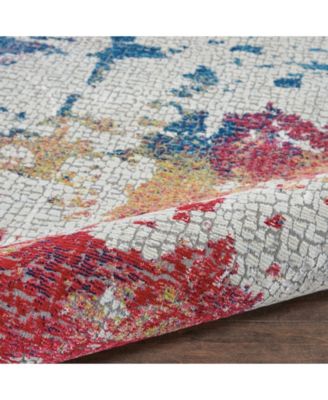 Ankara Global ANR10 Multi 6' Round Rug