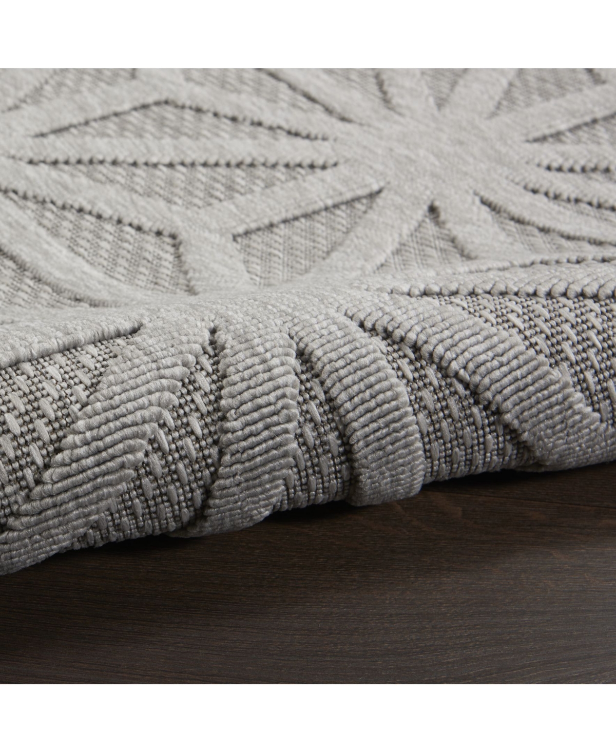 Nourison Home Cozumel CZM01Outdoor Area Rug - Silver