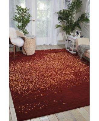 Opaline OPA08 Cinnabar 8'6" x 11'6" Area Rug