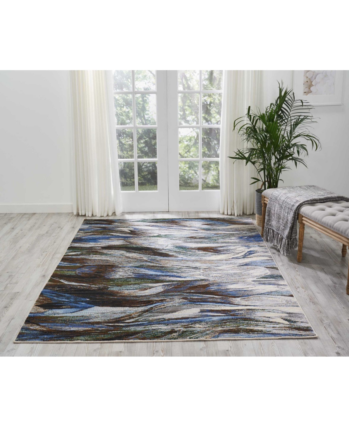 Nourison Home Chroma CRM01Area Rug - Slate