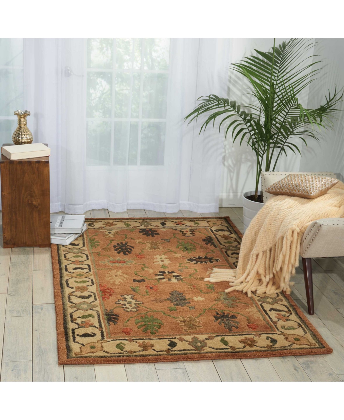 Nourison Home Tahoe TA05Area Rug - Copper