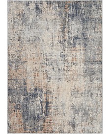 Rustic Textures RUS01 Gray and Beige Rug