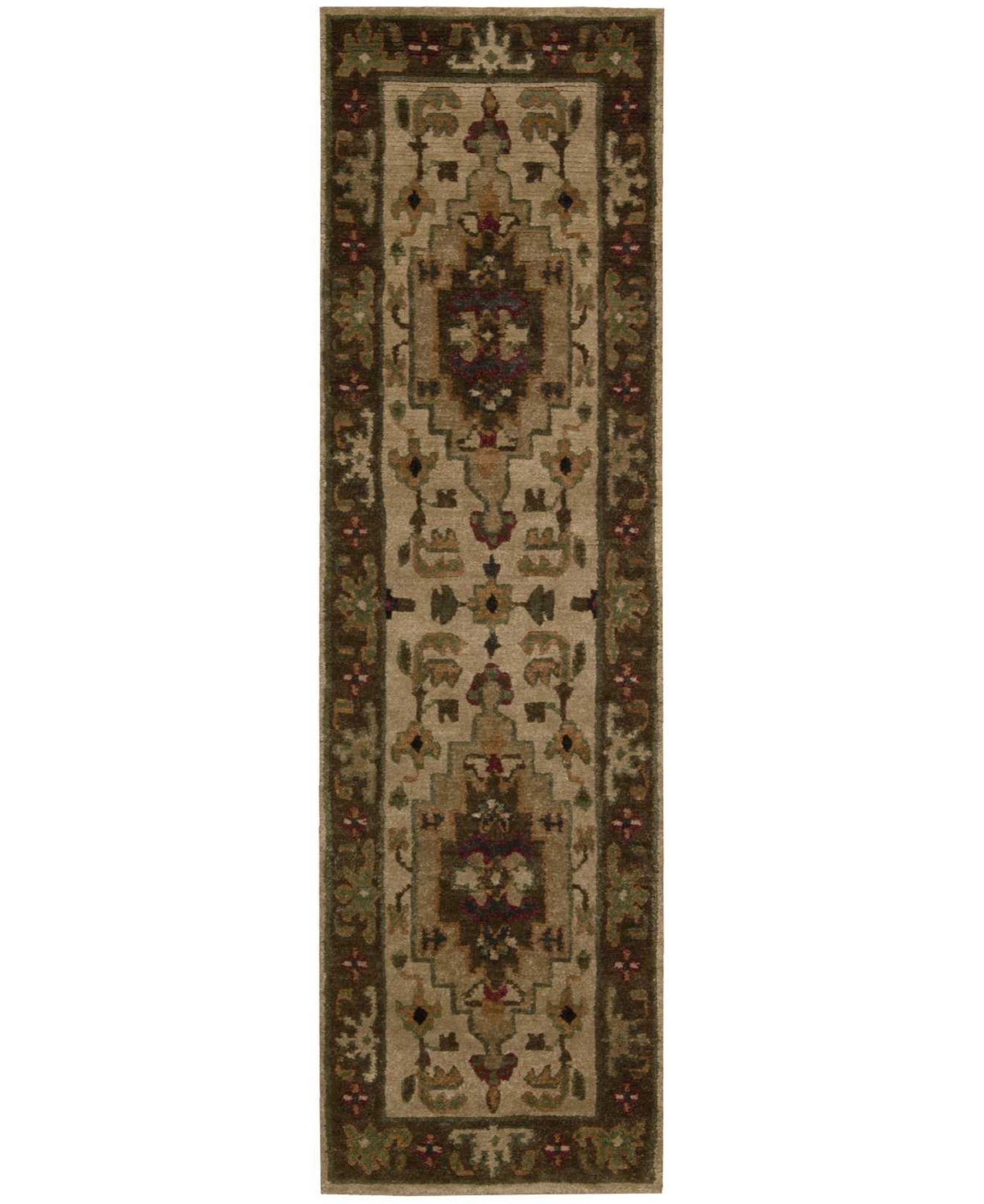 Nourison Home Tahoe TA01 Beige 2'3in x 8' Runner Rug - Beige