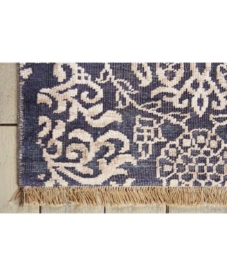 Aldora ALD13 Cobalt 7'9" x 9'9" Area Rug