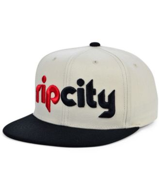 Mitchell & Ness - Portland Trail Blazers Natural XL Snapback Cap