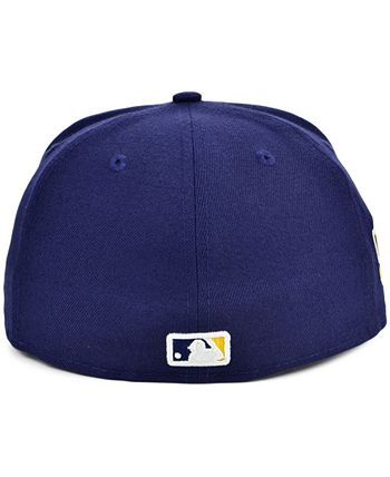 New Era Men's Milwaukee Brewers Jackie Robinson 50th Patch