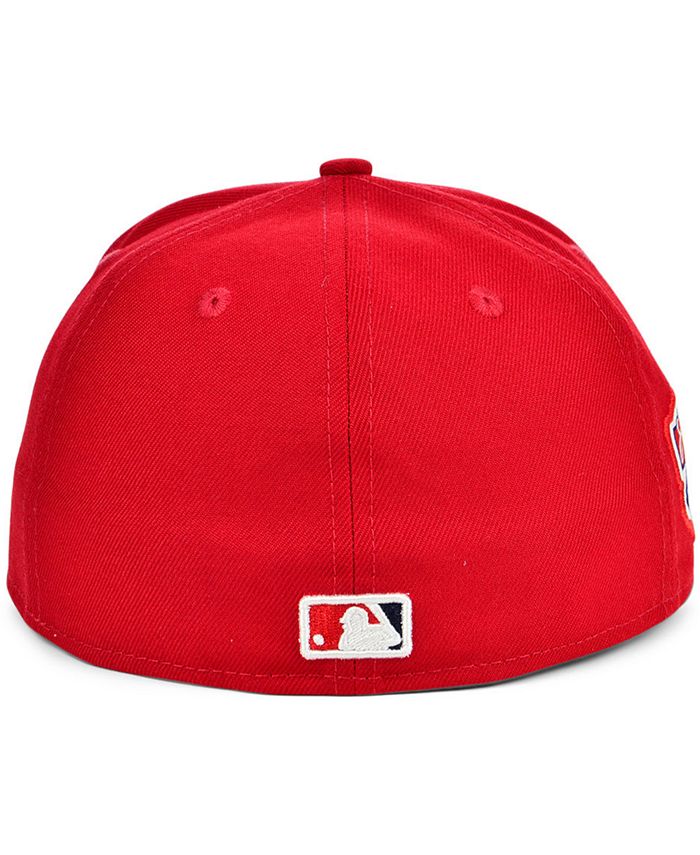 New Era Washington Nationals Jackie Robinson 50th Patch 59FIFTY-FITTED ...
