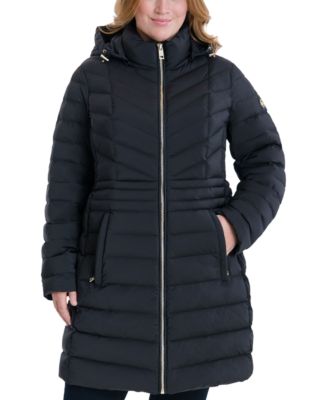 michael kors plus size puffer coat