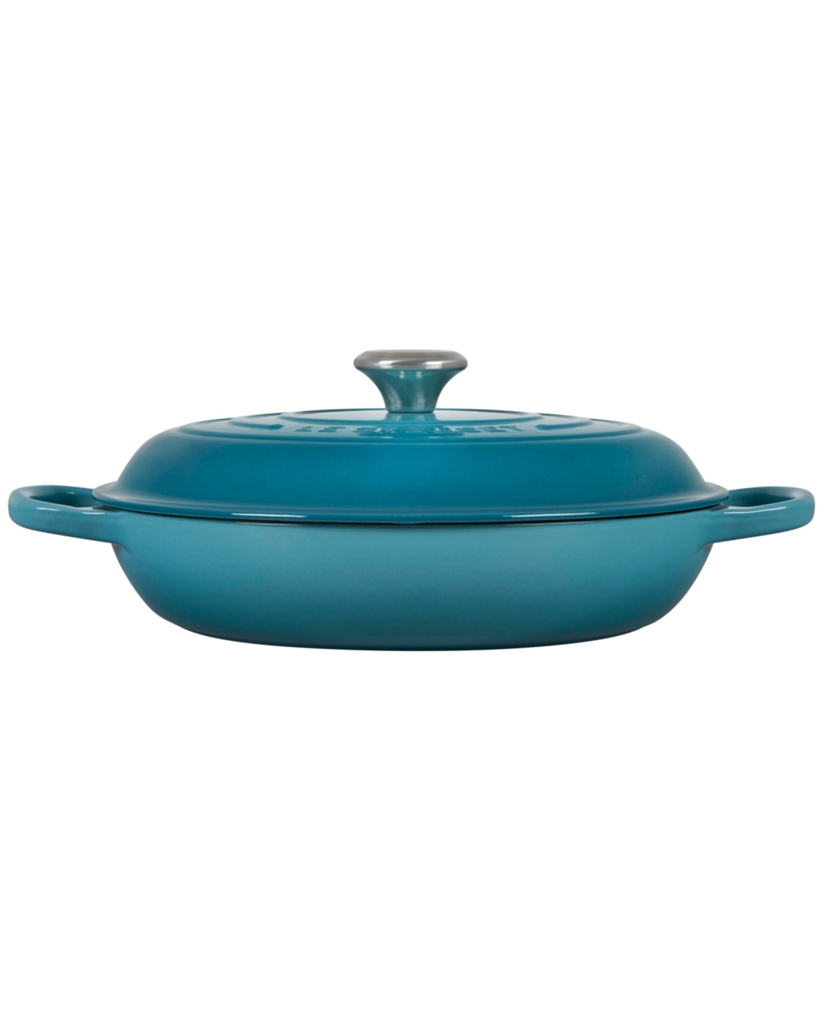 Le Creuset 3.5-qt. Signature Enameled Cast Iron Braiser In Caribbean
