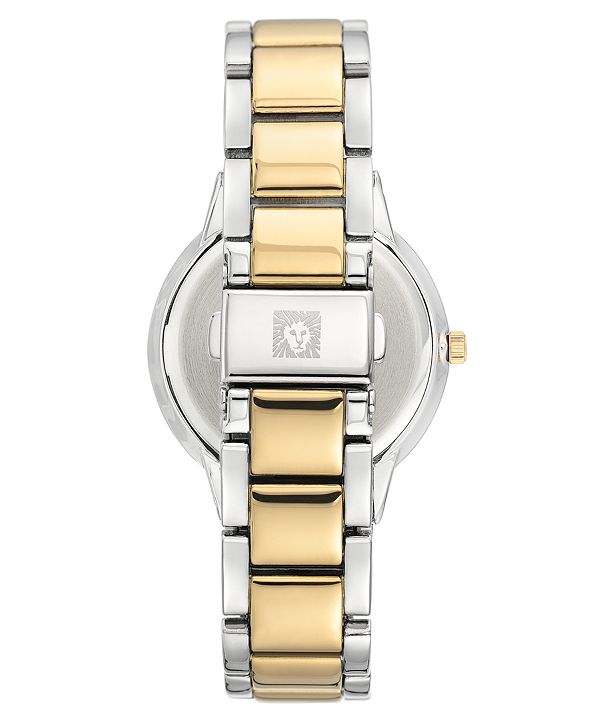 Anne Klein Women's Two-Tone Bracelet Watch 37mm & Reviews - Watches ...