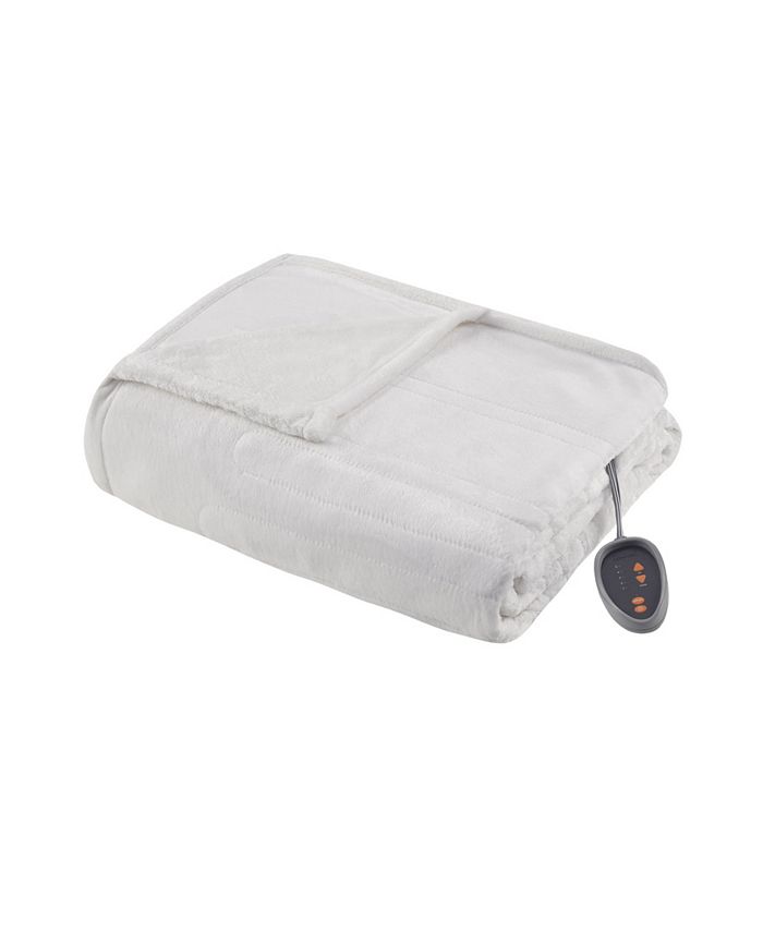 Microlight Electric Blanket, Twin, Created For Macy's
