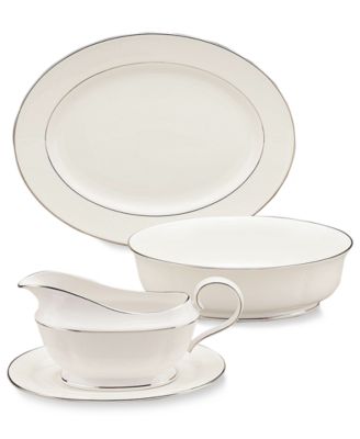 Lenox Hannah Platinum 5-Piece Place Setting - Macy's