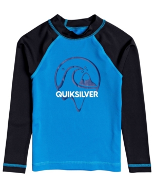 image of Quiksilver Little Boys Bubble Dreams Long Sleeve Rashguard