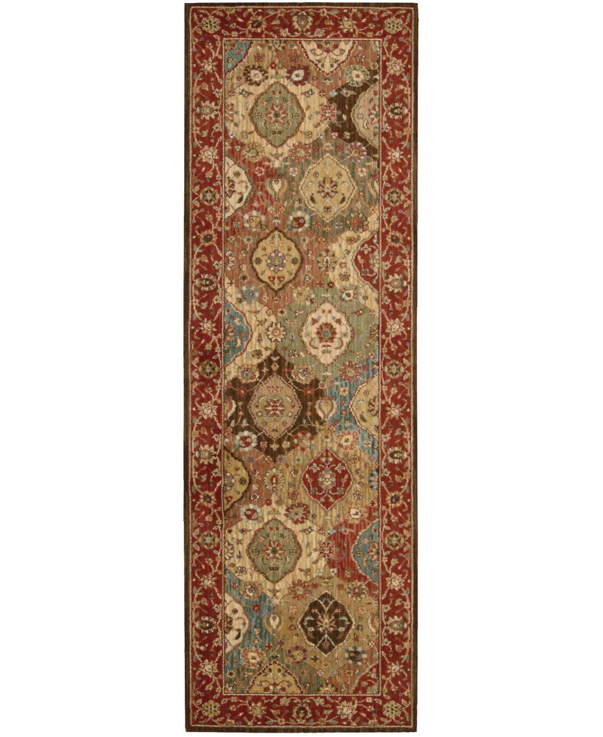 Nourison Home Living Treasures LI03 Multi 2'6in x 8' Runner Rug - Multi