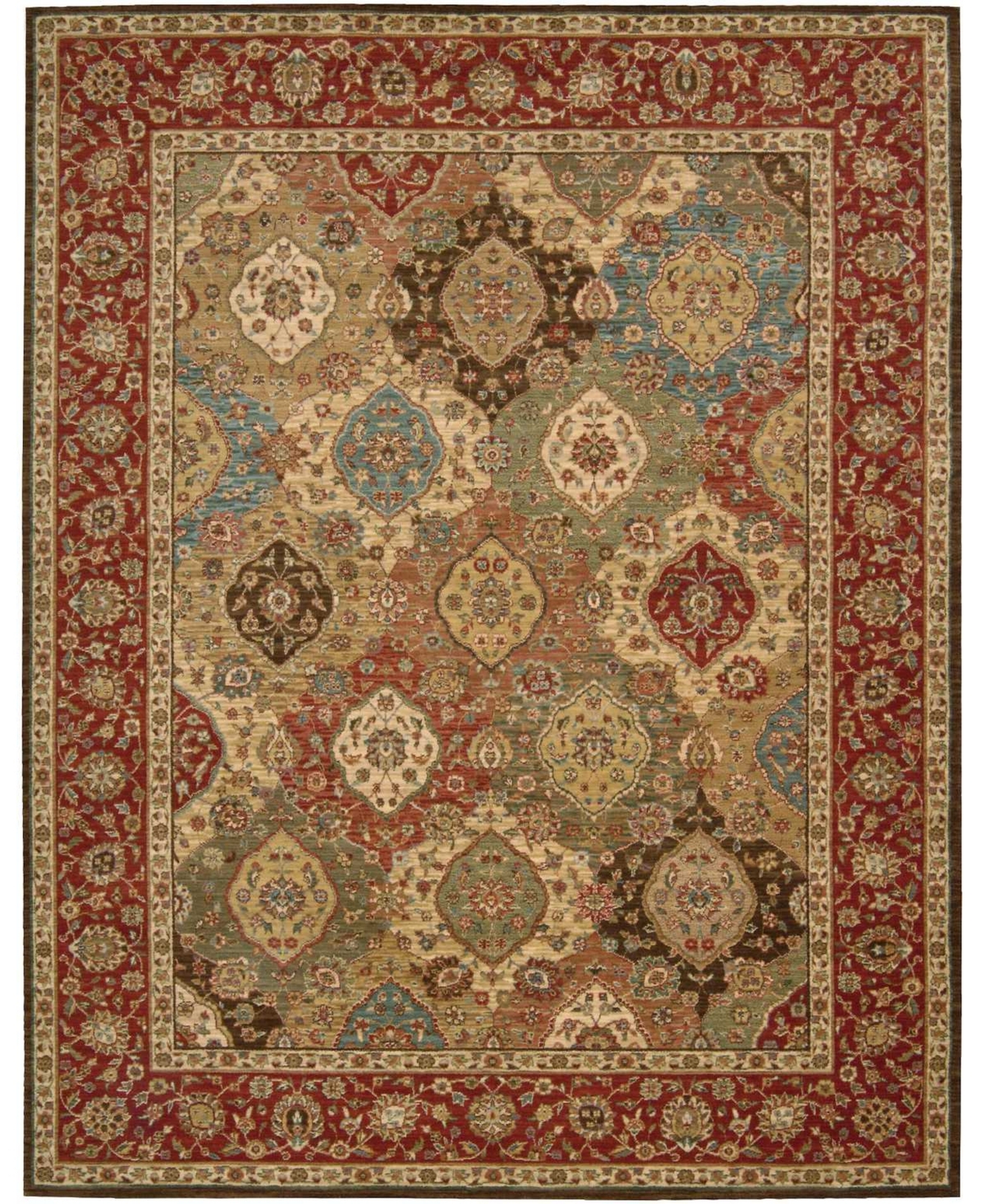 Nourison Home Living Treasures LI03 Multi 8'3in x 11'3in Area Rug - Multi