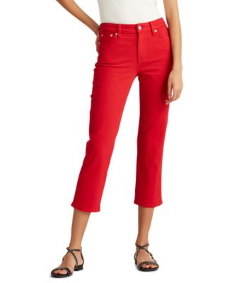 Lauren Ralph Lauren - Petite Premier Straight Crop Jeans