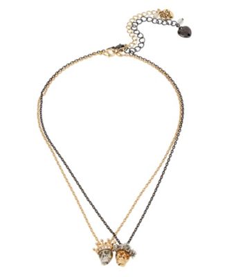 Betsy Johnson skull hotsell necklace