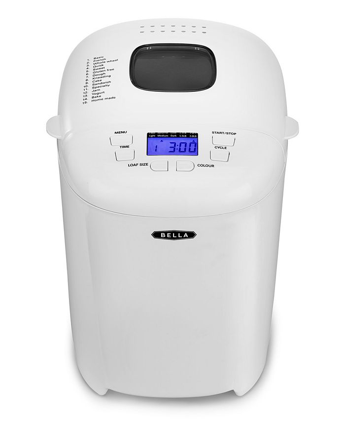 Bella 2lb. Loaf Programmable Bread Maker Macy