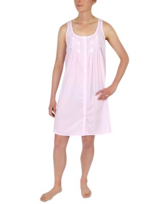 cotton sleeveless nightgown