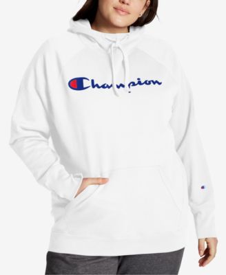 champion jumper white womens