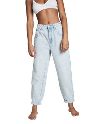 Jeans Slouch Mom Mujer Cotton On-Azul 