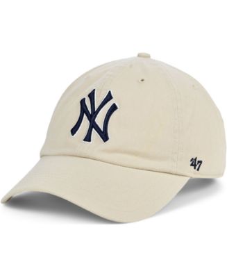 47 Brand Cream New York Yankees Strapback Dad Hat