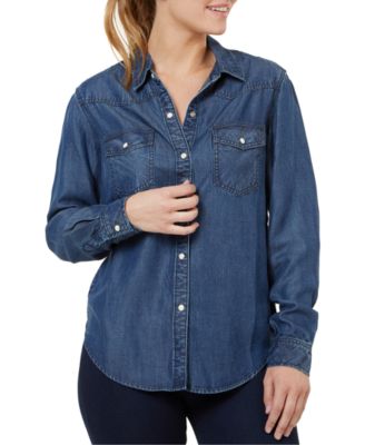 Numero - Button-Front Denim Shirt