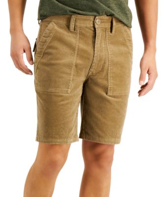 mens cord shorts