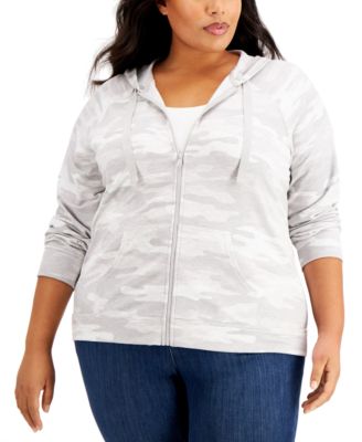 macys plus size hoodies