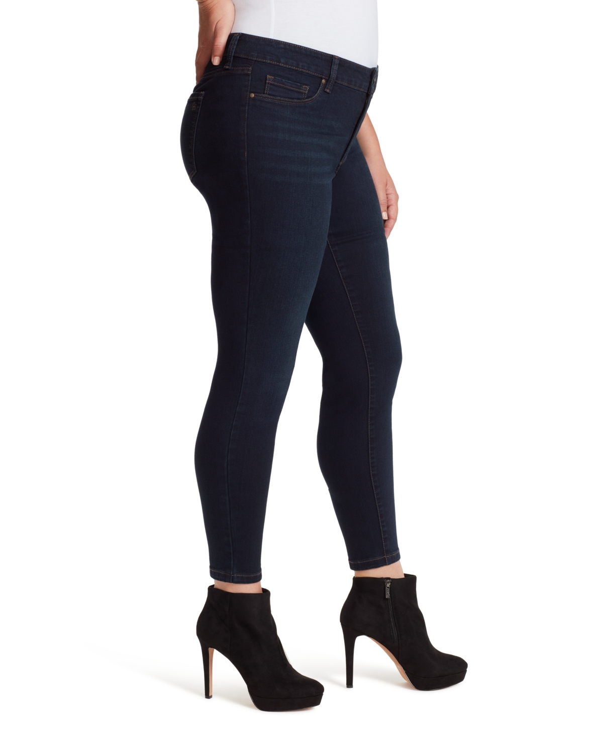 Jessica Simpson Trendy Plus Size Kiss Me Super-Skinny Jeans