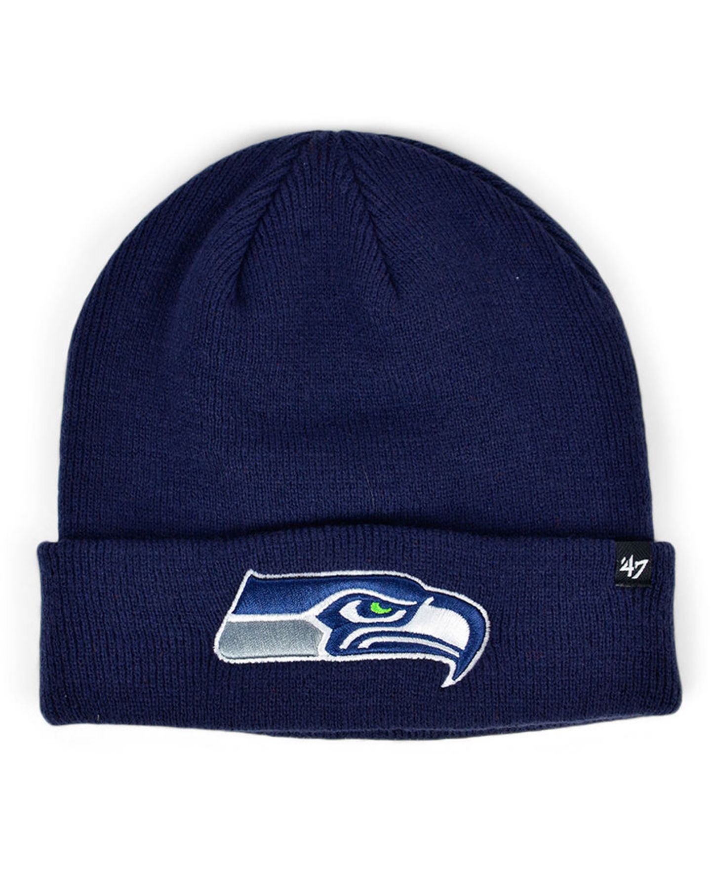 Мужские головные уборы '47 Brand Seattle Seahawks Basic Cuff Knit — фото 1