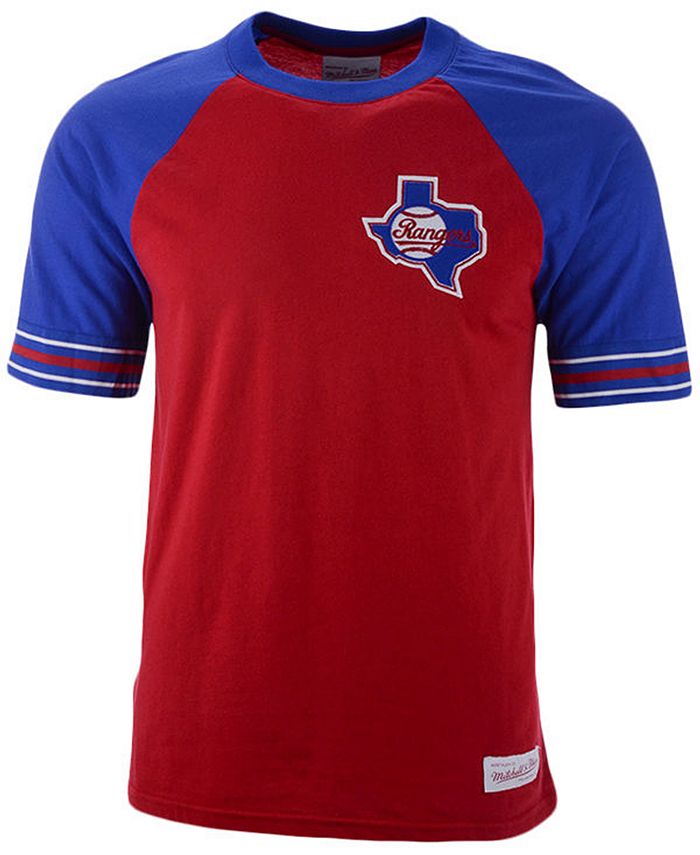 Mitchell & Ness Men's Texas Rangers Team Captain T-Shirt - Macy's