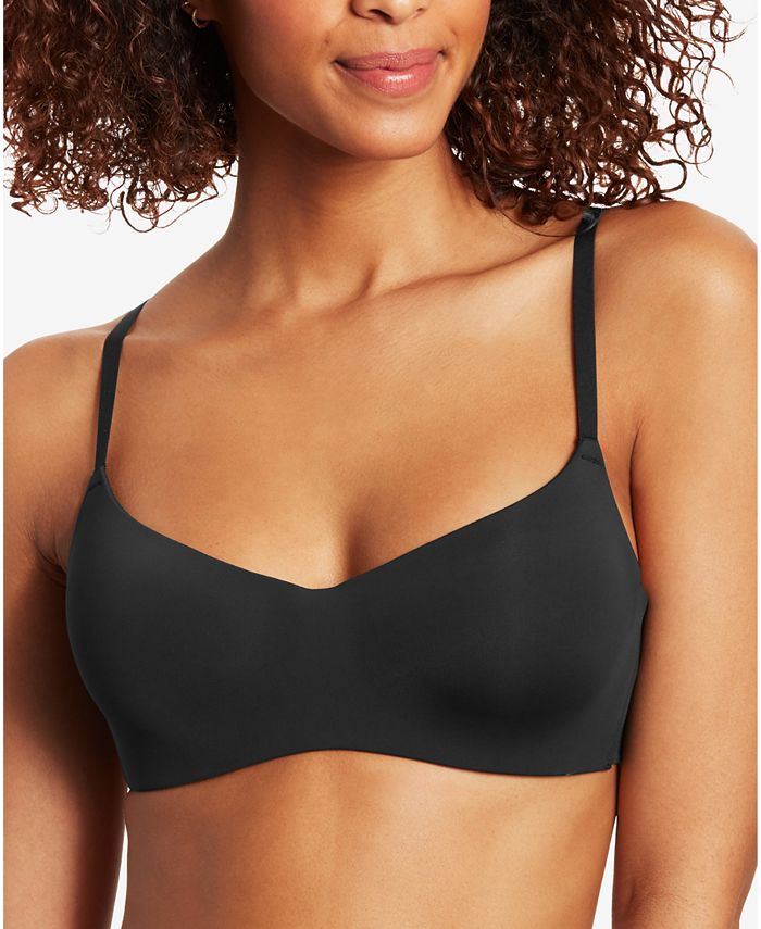 Maidenform Women's Pure Comfort Ultra-Soft Seamless Bralette, Wireless Bra  with Convertible Straps, Black, Small : : Clothing, Shoes &  Accessories