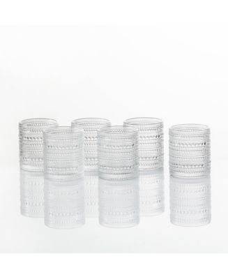 Fortessa Jupiter Double Old Fashioned Glasses, Set of 6 - Macy's
