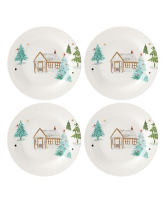 Lenox - Balsam Lane 4-Piece Tidbit Plate Set
