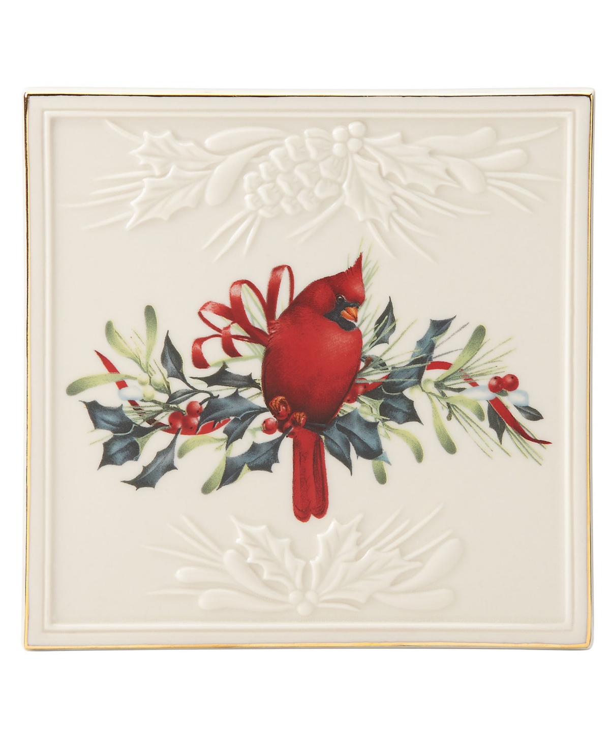 Lenox Winter Greetings Trivet In Neutral