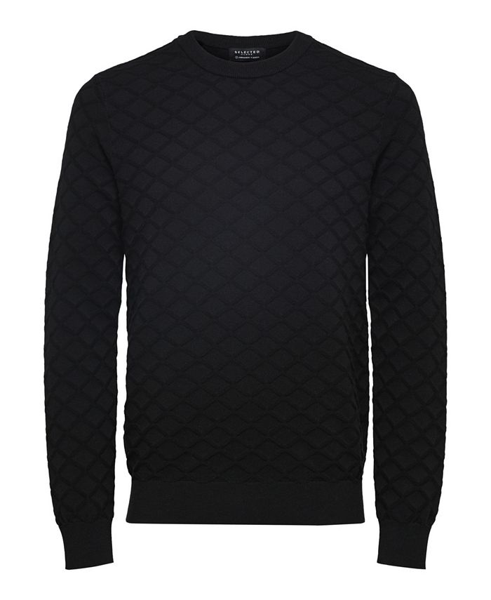 Selected Men's Textured Sweater - Macy's