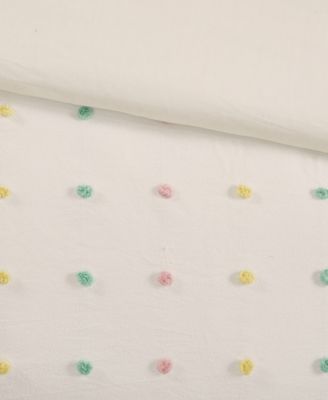 Intelligent Design Callie Pom Pom 5-Pc. Duvet Cover Set, Full/Queen