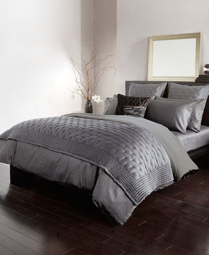 Donna Karan Essential Silk Quilt, King Macy's