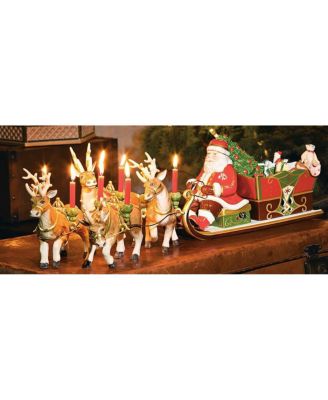 Villeroy & Boch 汽車とサンタと動物達　置き物 Villeroy & Boch 汽車とサンタと動物達 置き物 - メルカリ