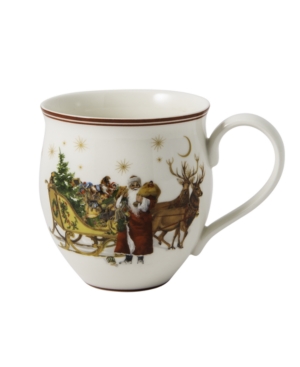 Villeroy & Boch Toys Delight Mug, Santa With Sleigh In Multi