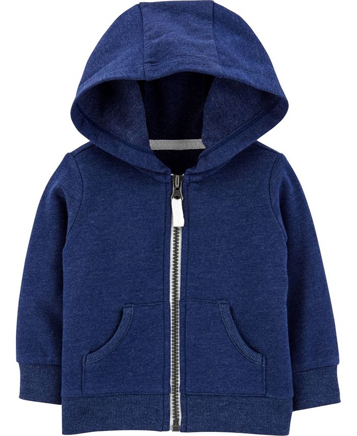 Carter's Baby Boy ZipUp Fleece Hoodie Macy's