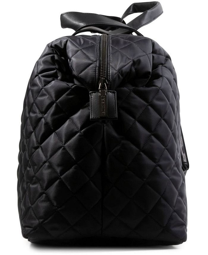 steve madden quilted weekender