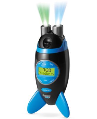 Discovery Kids - Toy, Rocket Ship Projection Clock