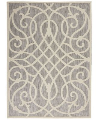 Nourison Home Cozumel CZM04 Gray 5'3