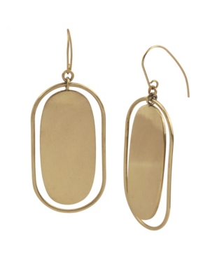 image of Robert Lee Morris Soho Disc Orbital Earrings