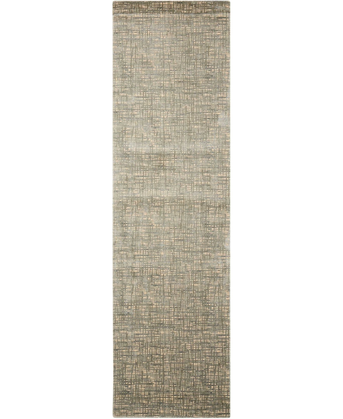 Nourison Home Starlight STA02 Beige 2'3in x 8' Runner Rug - Beige