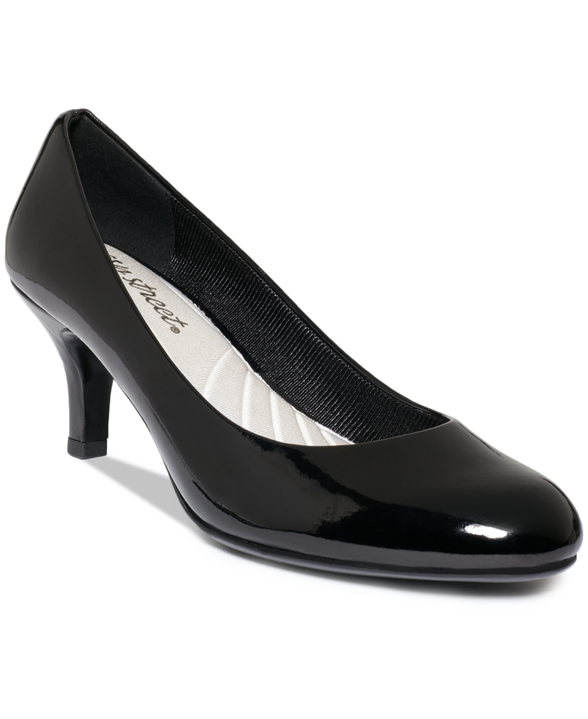 Passion Pumps - Black Patent