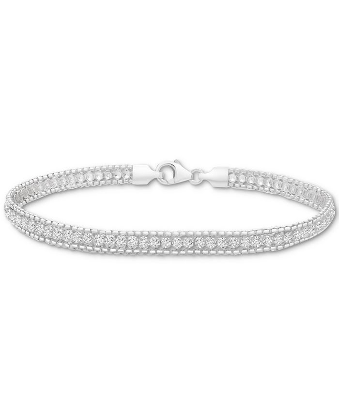 Macy's cubic store zirconia bracelet