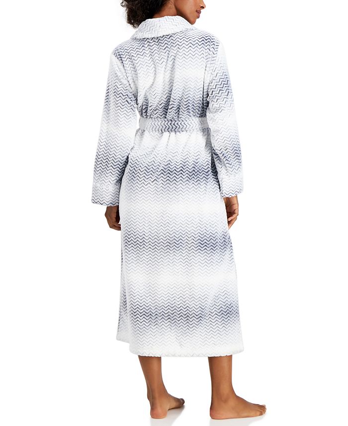 Charter Club Long Ombré Cozy Robe, Created for Macy's - Macy's